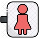 Frauentoilette  Symbol