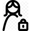 Frauenkonto sperren  Symbol