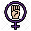 Frauenpower Frauenfeminismus Feminismus Symbol