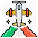 Frecce Tricolori Gruppo Addestramento Acrobatico Italian Air Force Icon