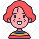 Freckles girl  Icon