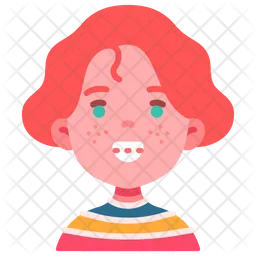 Freckles girl  Icon