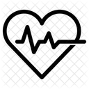 Corazon Latido Ritmo Icono