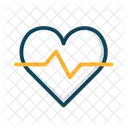 Salud Frecuencia Cardiaca Corazon Icon