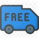 Free Truck Shipping Icon