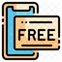 Mobile Free Advertise Symbol
