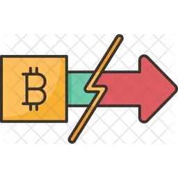Free Bitcoin Transaction  Icon