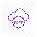 Free Cloud Storage Free Data Storage Cloud Storage Icon