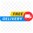 Free Delivery Free Shipping Delivery Service Icon