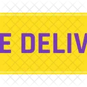 Free Delivery  Symbol