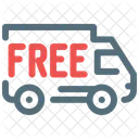 Free Delivery Free Shipping Truck Icon