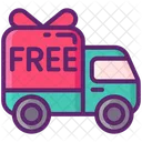 Free Shipping Free Delivery Shipping Truk Icon