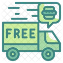 Free Delivery Shipping Transport Icon