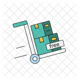 Free delivery  Icon