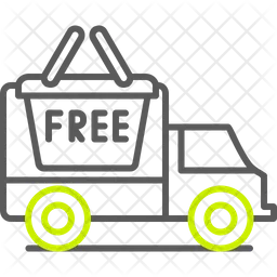 Free delivery  Icon