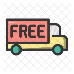 Free delivery  Icon