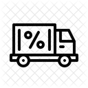 Free delivery  Icon
