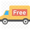 Free Delivery Van Icon
