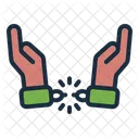 Free From Addiction Recovery Healing Icon