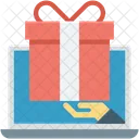 Free Gift Laptop Icon