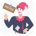 Free Hugs Halloween Clown Evil Clown アイコン