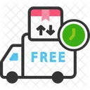Free Logistics Delivery  Icon