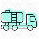 Free Oil Truck Color Shadow Thinline Icon Icon