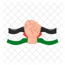 Freedom Flag Palestine Icon