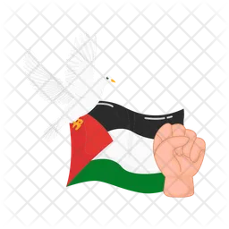 Free Palestine  Icon