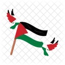 Freedom Flag Nation Icon
