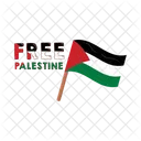 Freedom Flag Nation Icon