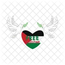 Freedom Flag Nation Icon