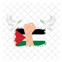 Freedom Flag Nation Icon