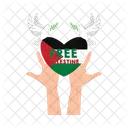 Freedom Flag Nation Icon