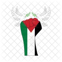 Freedom Flag Nation Icon