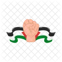 Freedom Flag Palestine Icon