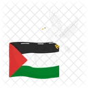 Freedom Flag Palestine Icon
