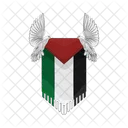 Palestine Free Palestine Flag Icon