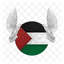 Palestine Free Palestine Flag Icon