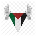 Palestine Free Palestine Flag Icon