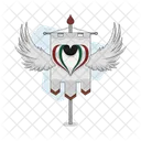 Palestine Free Palestine Flag Icon