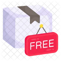 Free Parcel  Icon