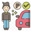 Free Self Parking Car Free Icon