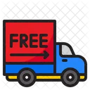 Free Shipping Delivery Truck Delivery Icon
