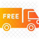 Free Shipping Truk Delivery Icon