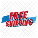 Free Shipping Promotion Icon