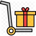 Free Shipping Box Delivery Icon