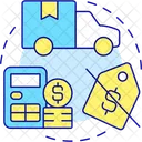 Free shipping discounts  Icon