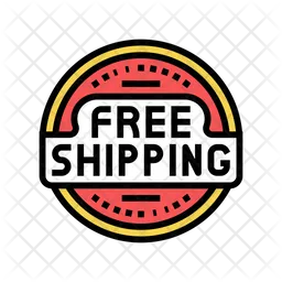 Free Shipping Logo  Icon