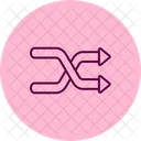 Free Shuffle Pentaglow Icon